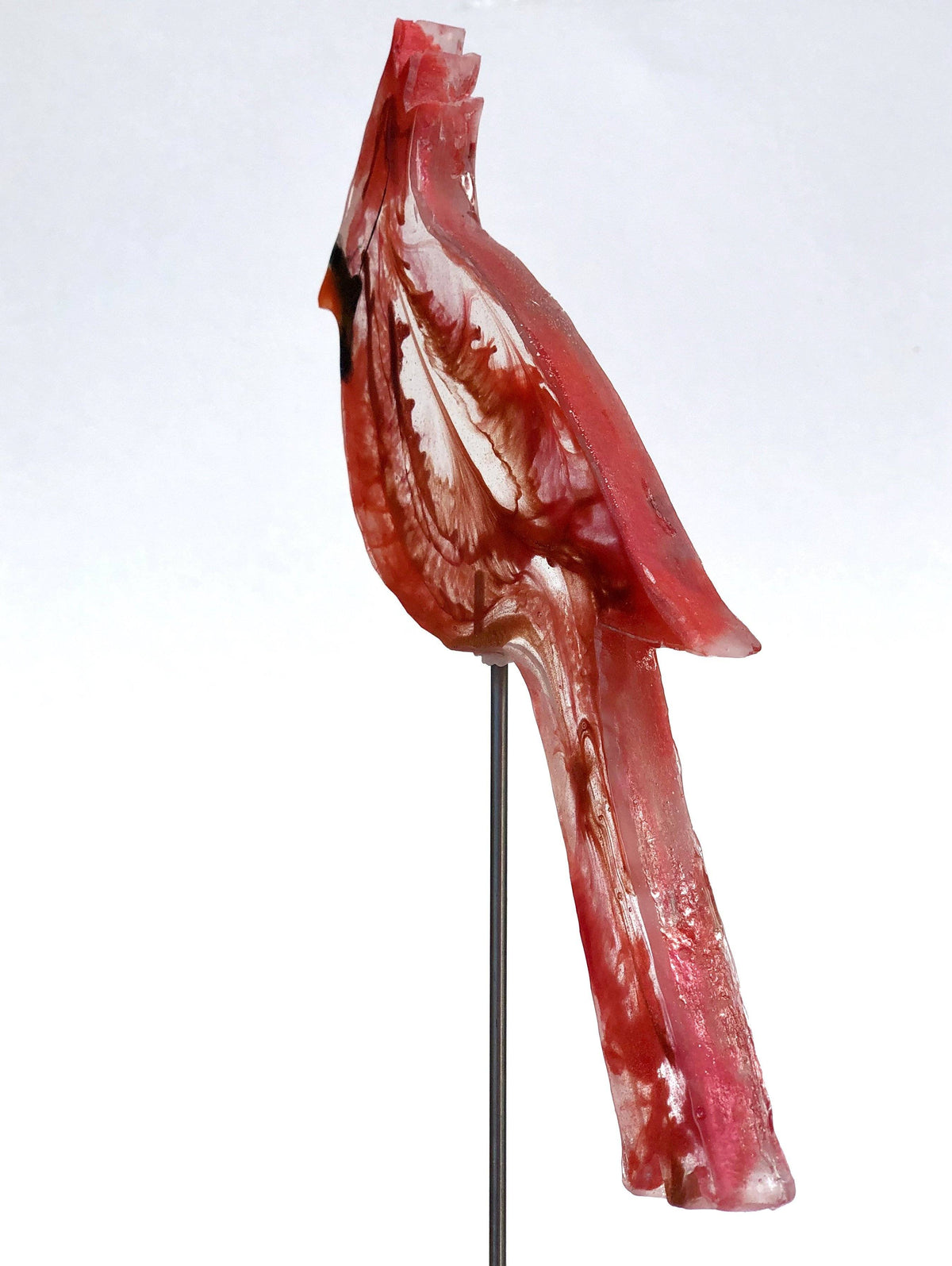 Large Cardinal - Bird on a Stick Birds on a Stick Garden Girl NC