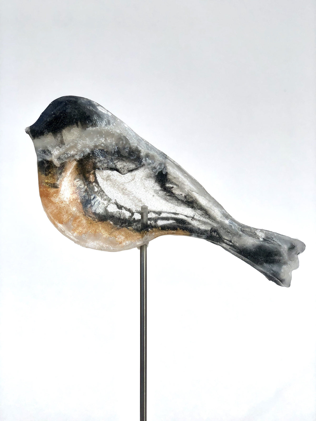 Large Chickadee - Bird on a Stick Birds on a Stick Garden Girl NC