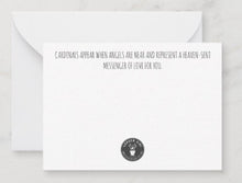 Load image into Gallery viewer, Notecard - The meaning of a Cardinal (Female) Cards Garden Girl NC
