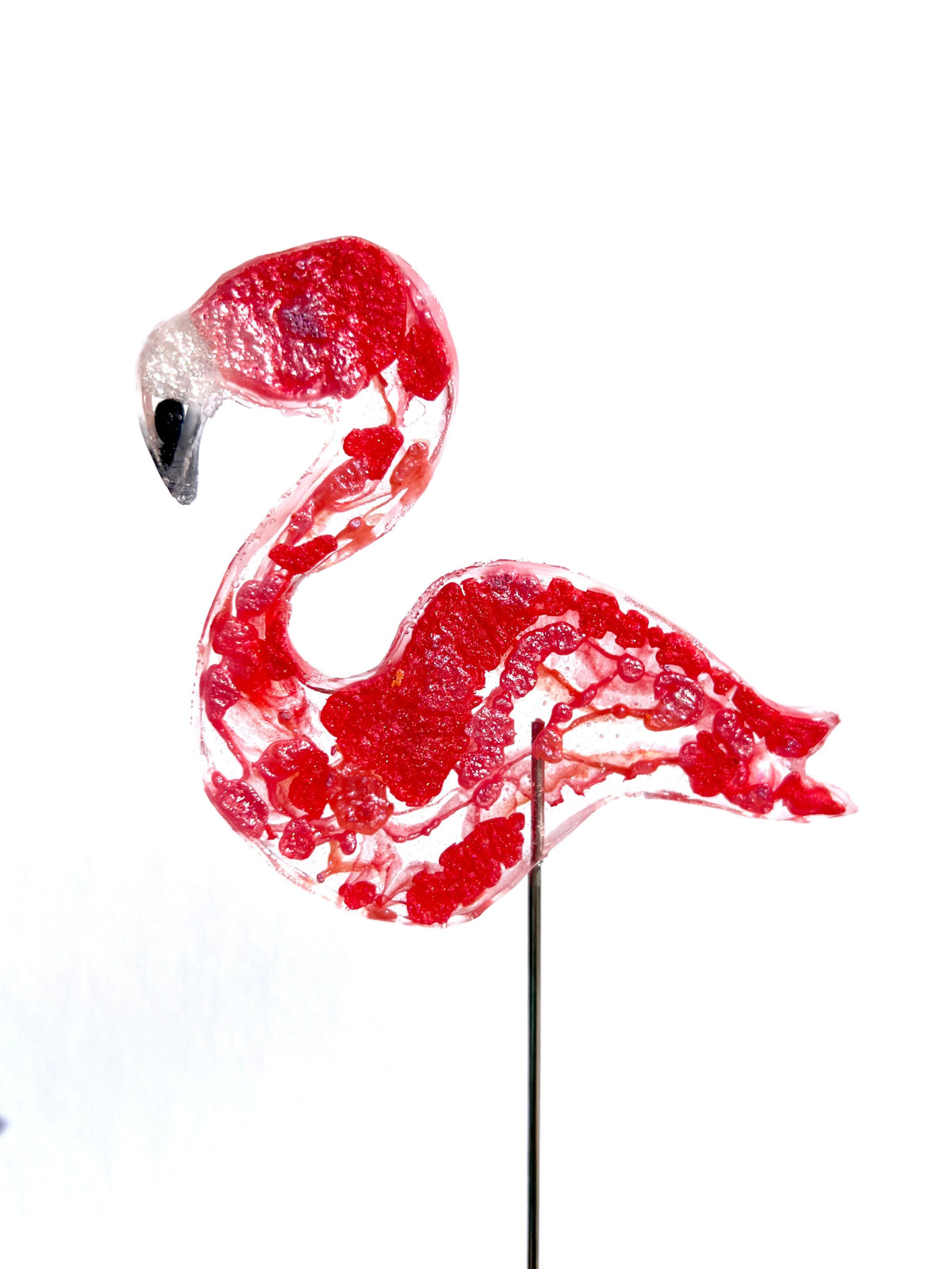 Flamingo - Bird on a Stick Birds on a Stick Garden Girl NC 