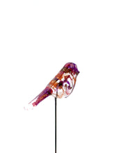 Load image into Gallery viewer, Small Purple Finch - Bird on a Stick Birds on a Stick Garden Girl NC 
