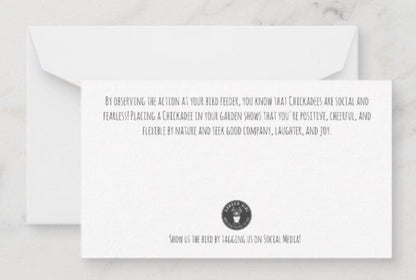 Custom Handwritten Note - Chickadee Custom Notes Garden Girl NC 