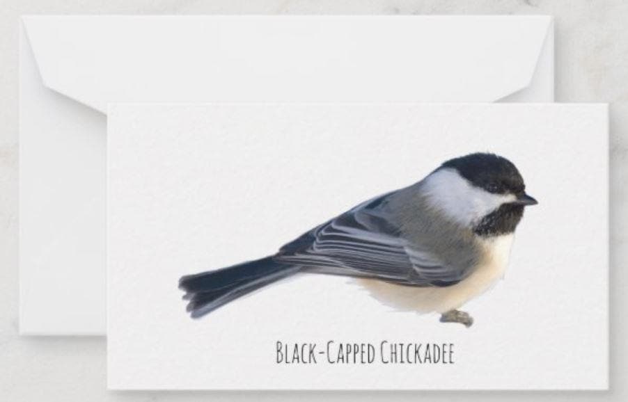 Custom Handwritten Note - Chickadee Custom Notes Garden Girl NC 