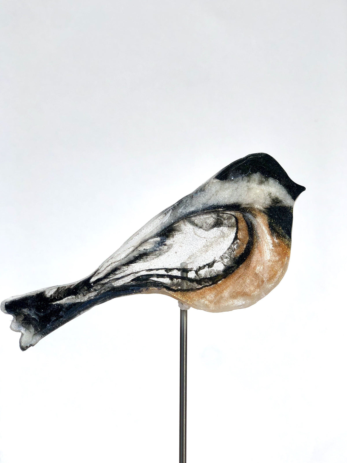 Large Chickadee - Bird on a Stick Birds on a Stick Garden Girl NC 