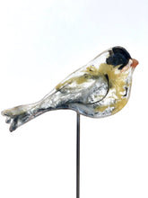 Load image into Gallery viewer, Large Goldfinch - Bird on a Stick Birds on a Stick Garden Girl NC 

