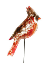 Load image into Gallery viewer, Large Lady (Brown) Cardinal - Bird on a Stick Birds on a Stick Garden Girl NC 
