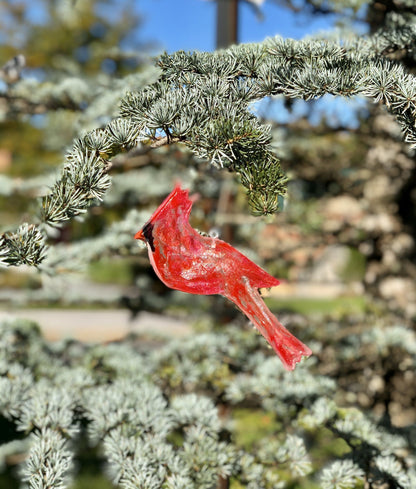 Small Cardinal - Ornament Ornaments Garden Girl NC 