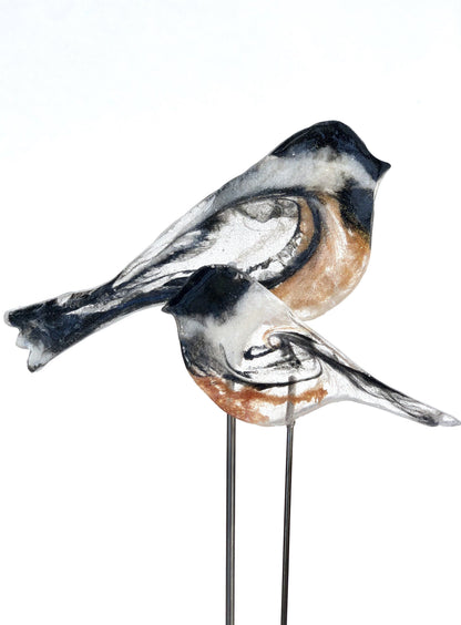 Small Chickadee - Bird on a Stick Birds on a Stick Garden Girl NC 