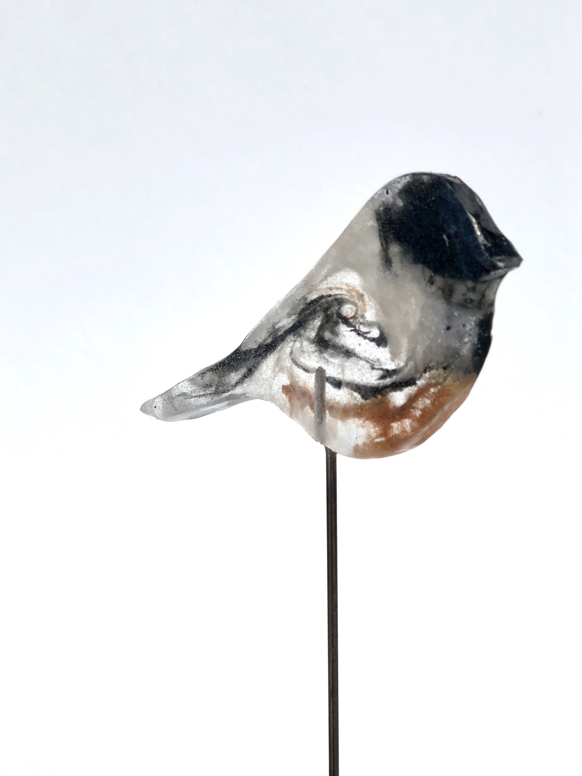 Small Chickadee - Bird on a Stick Birds on a Stick Garden Girl NC 