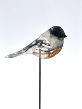 Load image into Gallery viewer, Small Chickadee - Bird on a Stick Birds on a Stick Garden Girl NC 
