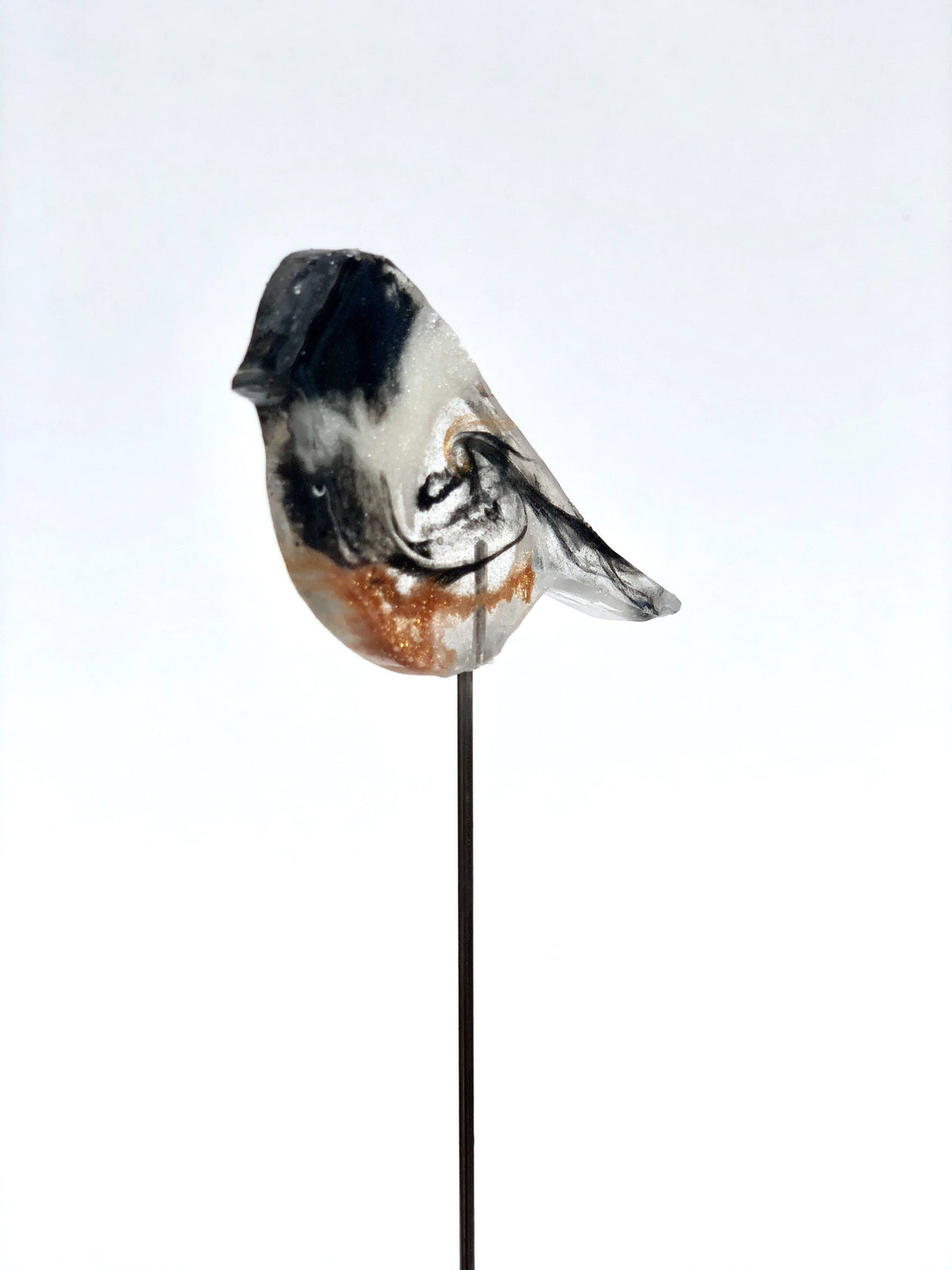 Small Chickadee - Bird on a Stick Birds on a Stick Garden Girl NC 