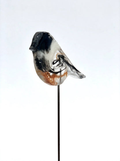 Small Chickadee - Bird on a Stick Birds on a Stick Garden Girl NC 