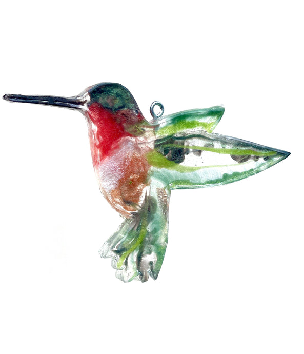 Small Hummingbird - Ornament Ornaments Garden Girl NC 